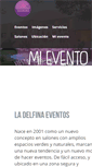 Mobile Screenshot of ladelfinaeventos.com